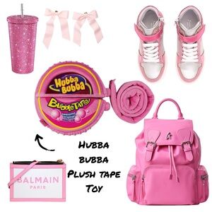 ISCREAM Hubba Bubba Gum Tape Interactive Plush Toy